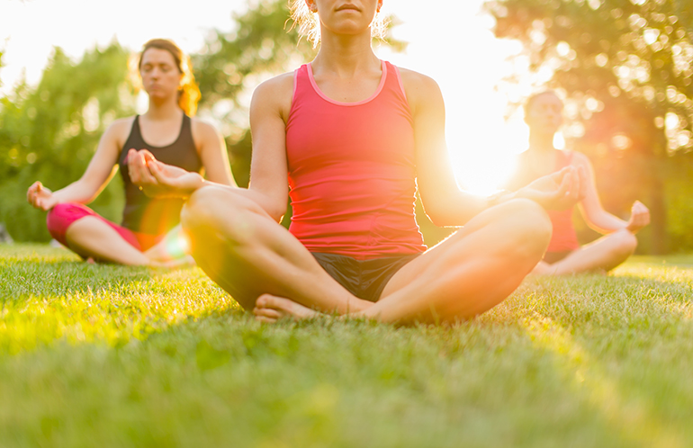 Workshop de yoga empresarial